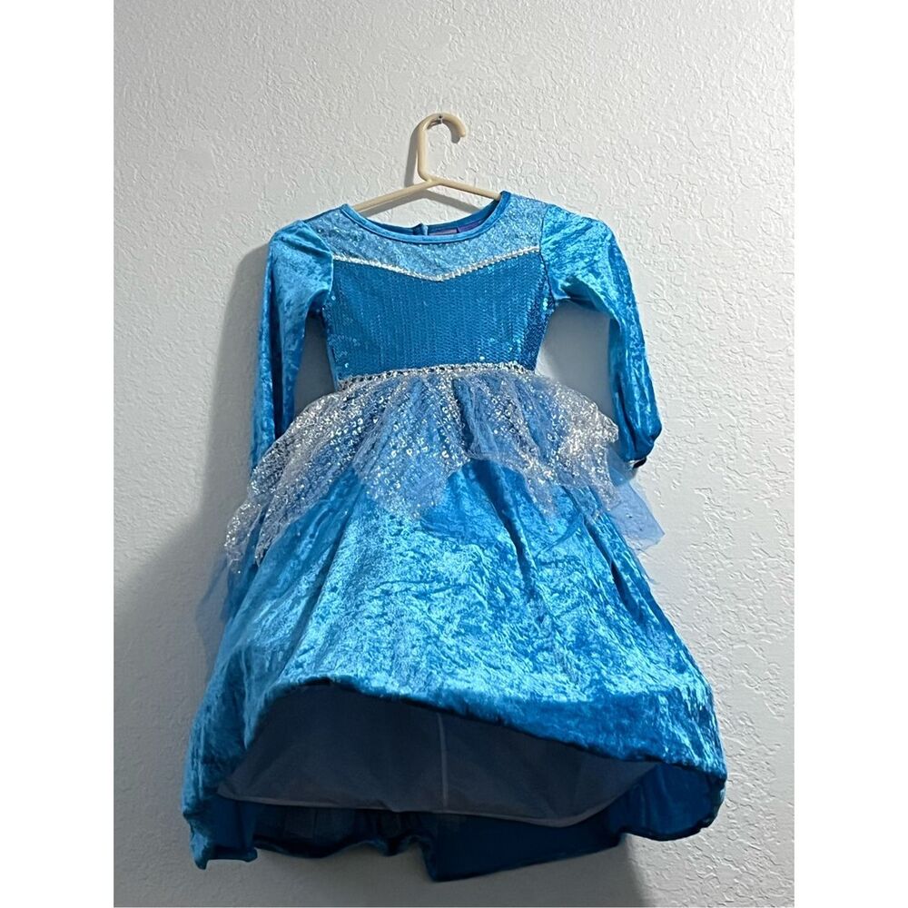 Dream play imagine Cinderella sequin sparkly dress S 4 play dress up